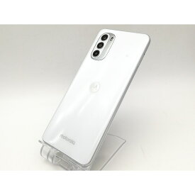 【中古】MOTOROLA 国内版 【SIMフリー】 moto g52j 5G パールホワイト 6GB 128GB PATM0001JP【秋葉5号】保証期間1ヶ月【ランクA】