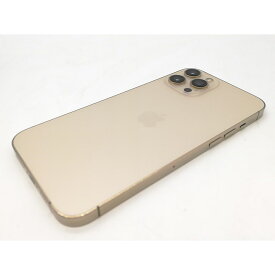 【中古】Apple SoftBank 【SIMロック解除済み】 iPhone 12 Pro Max 256GB ゴールド MGD13J/A【秋葉5号】保証期間1ヶ月【ランクB】