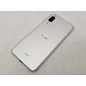 【中古】SHARP 楽天モバイル 【SIMフリー】 AQUOS sense3 lite シルバーホワイト SH-RM12【横浜】保証期間1ヶ月【ランクB】