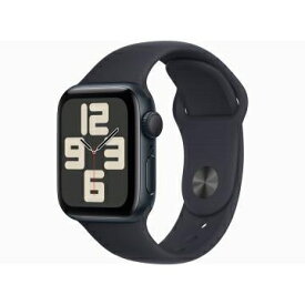 【未使用】Apple Apple Watch SE2 40mm GPS ミッドナイトアルミニウムケース/ミッドナイトスポーツバンド(M/L) MR9Y3J/A【札幌】保証期間3ヶ月