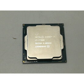 【中古】Intel Core i7-7700K (4.2GHz/TB:4.5GHz) bulk LGA1151/4C/8T/L3 8M/HD630/TDP91W【札幌】保証期間1週間