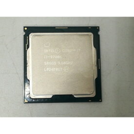 【中古】Intel Core i7-9700K (3.6GHz/TB:4.9GHz/SRG15/R0) bulk LGA1151/8C/8T/L3 12M/UHD630/TDP95W【札幌】保証期間1週間