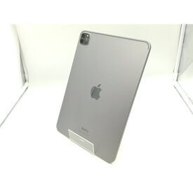 【中古】Apple iPad Pro 11インチ（第4世代） Wi-Fiモデル 128GB スペースグレイ MNXD3J/A【福岡筑紫】保証期間1ヶ月【ランクA】