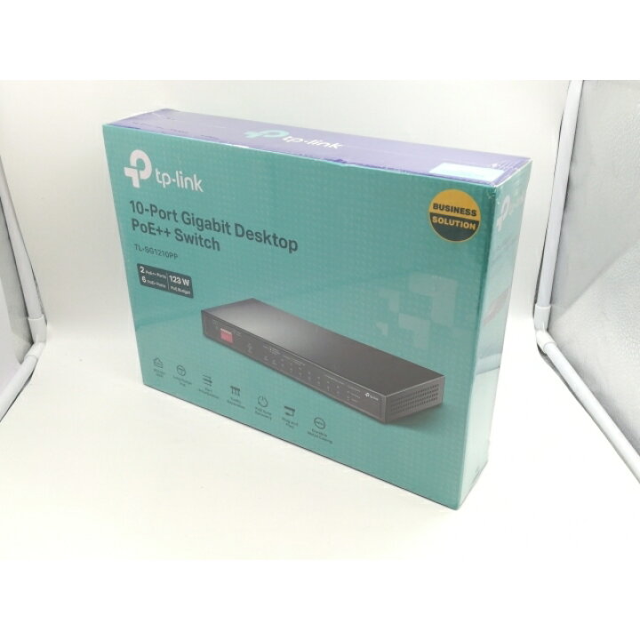 楽天市場】【未使用】TP-LINK 10ポート ギガビットデスクトップPoE++ 
