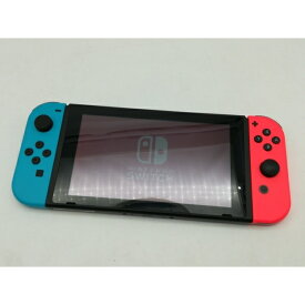 【中古】Nintendo Switch 本体 Joy-Con(L) ネオンブルー/(R) ネオンレッド HAD-S-KABAA 【2019年8月】【広島】保証期間1ヶ月【ランクB】