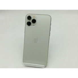 【中古】Apple docomo 【SIMロック解除済み】 iPhone 11 Pro 256GB シルバー MWC82J/A【広島】保証期間1ヶ月【ランクB】