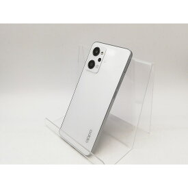 【中古】Oppo ymobile 【SIMフリー】 OPPO Reno9 A ムーンホワイト 8GB 128GB A301OP【熊本】保証期間1ヶ月【ランクA】