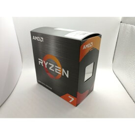 【未使用】AMD Ryzen 7 5700X (3.4GHz/TC:4.6GHz) BOX AM4/8C/16T/L3 32MB/TDP65W【熊本】保証期間1週間