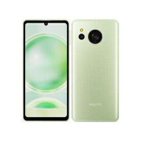 【未使用】SHARP UQmobile 【SIMフリー】 AQUOS sense8 ペールグリーン 6GB 128GB SHG11【三宮センター】保証期間3ヶ月