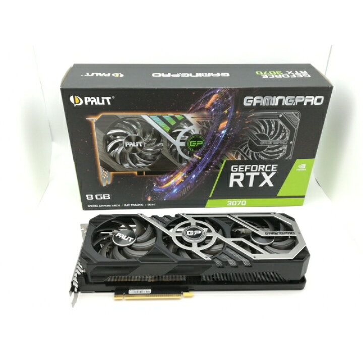 楽天市場】【中古】Palit GeForce RTX 3070 GamingPro V1 8GB 