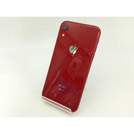 【中古】Apple au 【SIMロック解除済み】 iPhone XR 64GB (PRODUCT)RED MT062J/A【三宮センター】保証期間1ヶ月【ランクA】