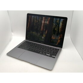 【中古】Apple MacBook Air 13インチ CTO (M1・2020) スペースグレイ Apple M1(CPU:8C/GPU:7C)/8G/256G【三宮センター】保証期間1ヶ月【ランクA】