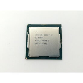 【中古】Intel Core i9-9900K (3.6GHz/TB:5GHz/SRELS/P0) bulk LGA1151/8C/16T/L3 16M/UHD630/TDP95W【三宮センター】保証期間1週間