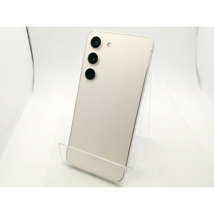 楽天市場】【中古】SAMSUNG au 【SIMフリー】 Galaxy S23 クリーム 8GB 