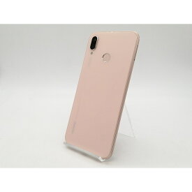 【中古】Huawei 国内版 【SIMフリー】 HUAWEI P20 lite サクラピンク 4GB 32GB ANE-LX2J【札幌南2条】保証期間1週間【ランクC】