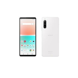 【未使用】SONY docomo 【SIMフリー】 Xperia 10 IV ホワイト 6GB 128GB SO-52C【札幌南2条】保証期間3ヶ月