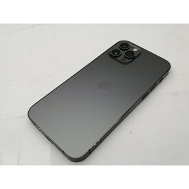 【中古】Apple 楽天モバイル 【SIMフリー】 iPhone 12 Pro 256GB グラファイト MGM93J/A【札幌南2条】保証期間1週間【ランクC】
