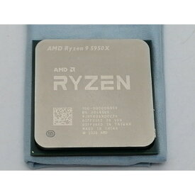 【中古】AMD Ryzen 9 5950X (3.4GHz/TC:4.9GHz) BOX AM4/16C/32T/L3 64MB/TDP105W【札幌南2条】保証期間1週間