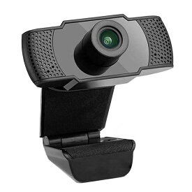 Webカメラ VGA ウェブカメラ マイク内蔵 角度調整 PC カメラ USBカメラ 在宅勤務 ビデオ通話 会議 ネット授業 自動光補正 カメラ Windows10
