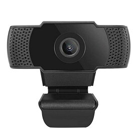 Webカメラ HD 1080P ウェブカメラ マイク内蔵 30FPS PC カメラ USBカメラ 在宅勤務 ビデオ通話/会議 ネット授業 ゲーム実況 動画配信 自動光補正 カメラ Mac Xbox YouTube Skype