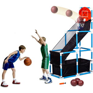 キッズバスケットゴール ボールセット 子供向け 屋内 簡単な組み立て 空気入れ付き