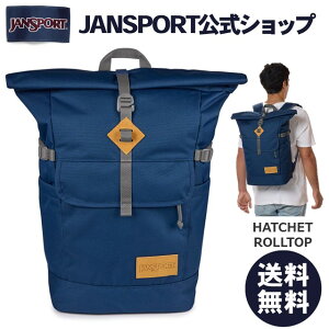 �y�����zJANSPORT �����b�N �W�����X�|�[�c HATCHET ROLLTOP - NAVY JS0A86DK003 �n�`�F�b�g���[���g�b�v �� �l�C�r�[ �W�����X�| PC�X���[�u �T�C�h�|�P�b�g �o�b�N�p�b�N �����b�N�T�b�N �ʋ� �ʊw ��w