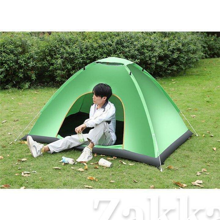 楽天市場】テント 軽量 簡易テント 丈夫 登山 ビーチ 2~3人用 防災用 