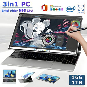 �m�[�g�p�\�R�� Office�t�� �V�i �p�\�R��PC Windows11PRO �^�u���b�gpc 3in1PC �^�b�`�X�N���[�� ��13����intel CPU N95 16GRAM 256G~1TB M.2NVME SSD �X���C�h/�C���o�[�g�^ 14�C���` �t��HD�t�� laptop computer ���{
