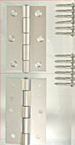 カラー丁番BH-516 89MMシルバー【ホームセンター・DIY館】