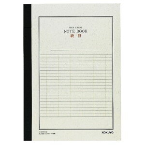 統計ノート(ハイグレード) A4タテ タテ罫7本 40枚 1冊