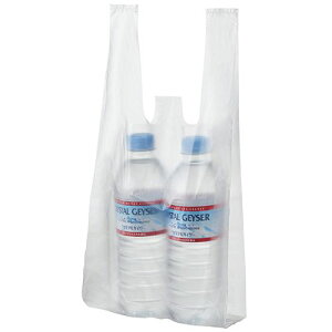 半透明レジ袋 12号 ヨコ180×タテ380×マチ幅110mm 1セット(1000枚:100枚×10パック)