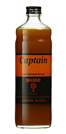 キャプテン　マンゴー　瓶　600ML【イージャパンモール】