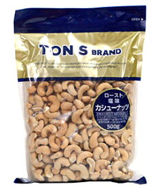 ★まとめ買い★　TON’S　カシューナッツ　500g　×10個【イージャパンモール】