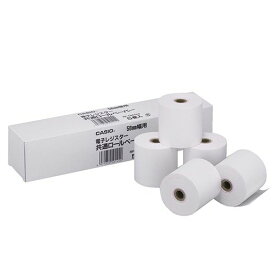 【送料無料】【個人宅届け不可】【法人（会社・企業）様限定】電子レジスター用　ロールペーパー　幅58×直径60mm×長さ35m　芯内径12mm　1パック(5個)