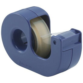 セロテープ (まっすぐ切れるタイプ) 小巻カッター付 12mm×11m ブルー 1個