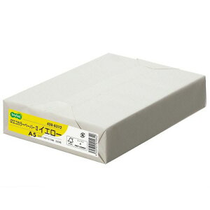 αエコカラーペーパーII A5 イエロー 1冊(500枚)