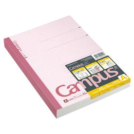 【送料無料】【個人宅届け不可】【法人（会社・企業）様限定】キャンパスノート(普通横罫)　セミB5　A罫　40枚　1パック(5冊)