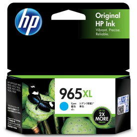 【送料無料】【個人宅届け不可】【法人（会社・企業）様限定】HP965XL　インクカートリッジ　シアン　3JA81AA　1個