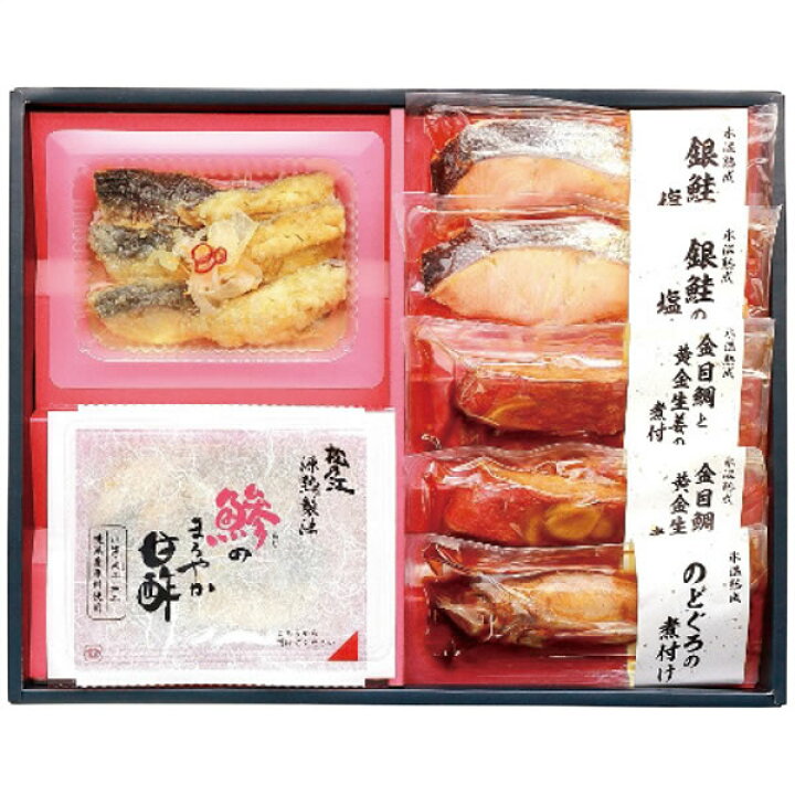楽天市場 送料無料 ダイマツ 氷温熟成 特選お魚惣菜詰合せ ｔｏｓ ４０ ギフト館 イージャパンアンドカンパニーズ