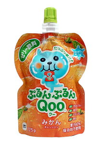 【送料無料】★まとめ買い★ コカコーラ ミニッツメイドプルンプルンQooミカン125G ×6個【イージャパンモール】