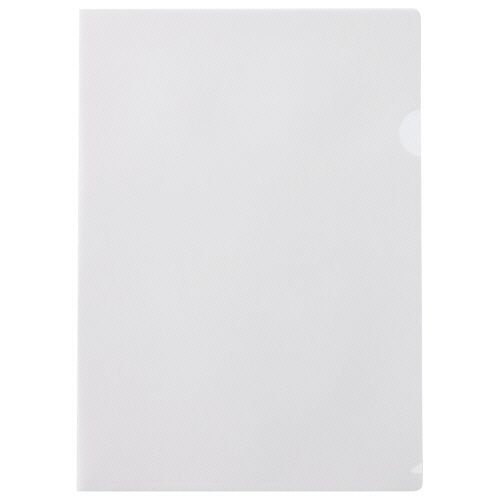 ｈｅａｒｔ　紙製クリアファイル　Ａ４　ホワイト（片全面半透明）　１箱（３０枚）