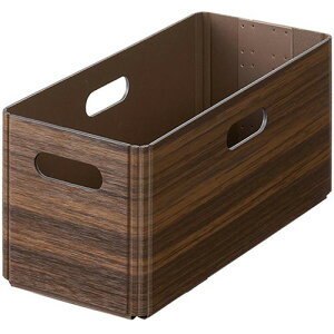 【送料無料】【個人宅届け不可】【法人(会社・企業)様限定】キーニ スタッキングユニットボックス S ブラウン 1セット(3個)【イージャパンモール】