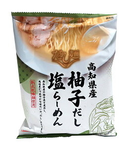 【送料無料】★まとめ買い★ 国分 だし麺 高知県産柚子だし塩らーめん 102g ×40個【イージャパンモール】