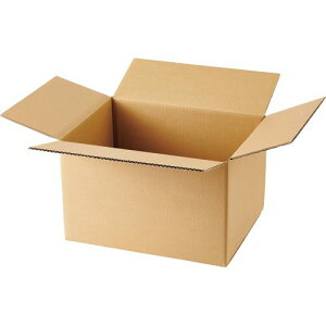 【送料無料】【個人宅届け不可】【法人(会社・企業)様限定】無地ダンボール箱 B4ワイド判対応 Aフルート 高さ260mm 1セット(20枚:10枚×2パック)