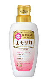 【送料無料】★まとめ買い★　エモリカ　薬用スキンケア入浴液　フローラルの香り　本体　450ml　×12個【イージャパンモール】