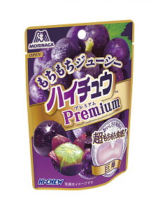 ★まとめ買い★ 森永 ハイチュウプレミアム ぶどう 35g ×10個【イージャパンモール】
