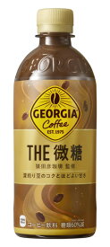 【送料無料】★まとめ買い★　ジョージア　ザ・微糖　PET500ml　×24個【イージャパンモール】