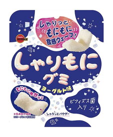 【送料無料】★まとめ買い★　ブルボン　しゃりもにグミヨーグルト味　57g　×10個【イージャパンモール】