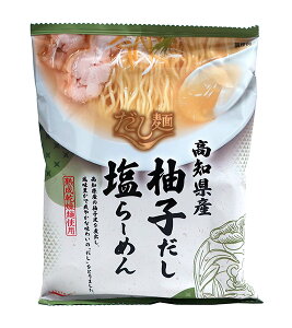 【送料無料】★まとめ買い★ 国分グループ本社 だし麺高知県産柚子だし塩ラーメン 102g ×40個【イージャパンモール】