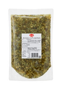 【送料無料】★まとめ買い★ S=O ダイススイートディルピクルス 800g ×12個【イージャパンモール】